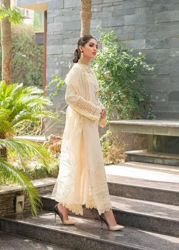 Brand :MUSHQ   ☆FABRIC DETAILS : LAWN & ORGANZA ☆